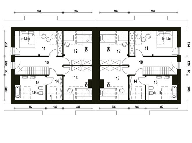 Sosnówka II bez garażu [B-BL1]