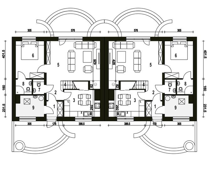 Sosnówka II bez garażu [B-BL2]