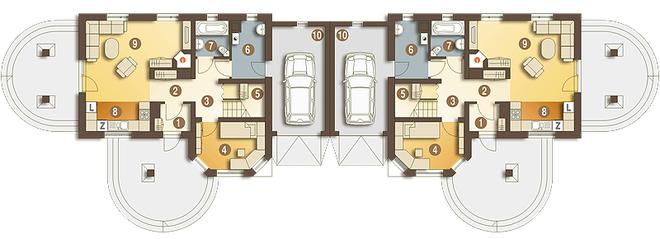 Sójka II z garażem 1-st. [A-BL]