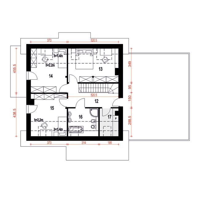 Strzyżyk II z garażem 2-st. [A1]