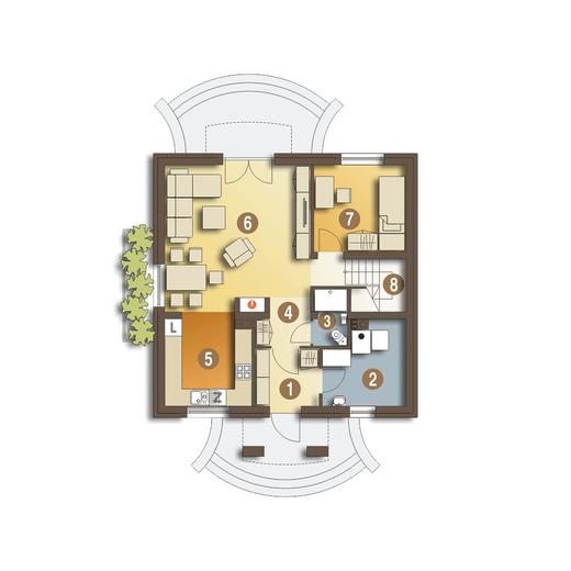 Szafir bez garażu [B]