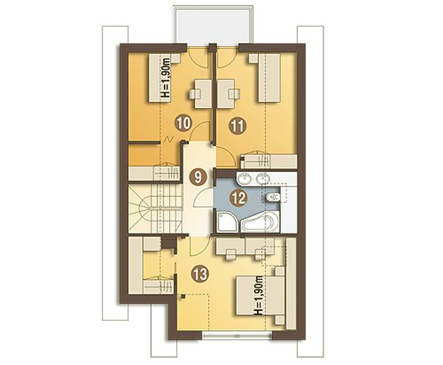 Tosia trend z garażem 1-st. [A]