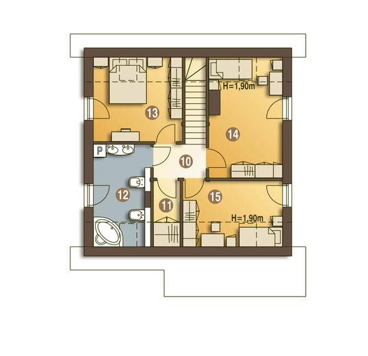 Turkawka z garażem 1-st. [A]