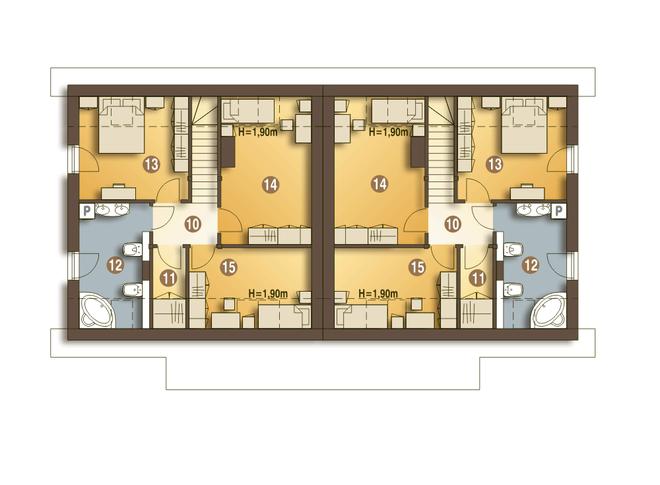 Turkawka z garażem 1-st. [A-BL1]