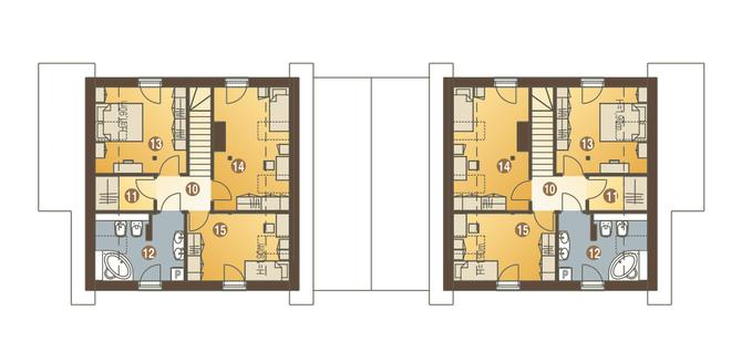 Turkawka II z garażem i wiatą [A1-BL]