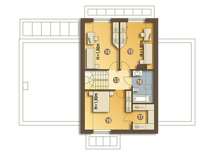 Tytus z garażem 1-st. [A]