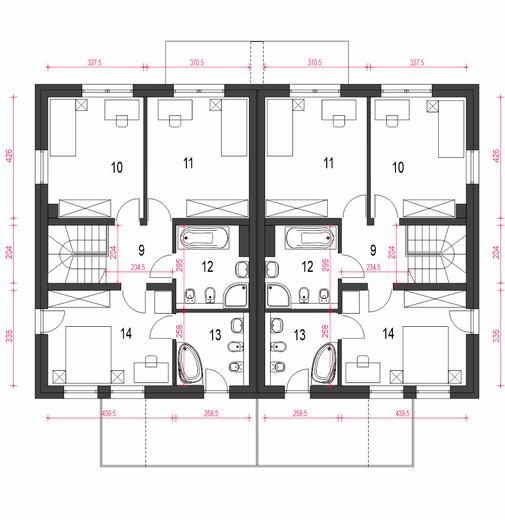 Zyta z garażem 1-st. [A-BL]