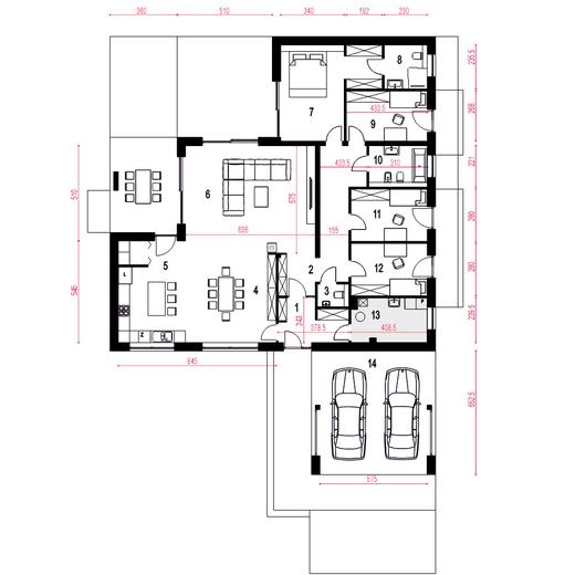 Arnika z wiatą [A1]