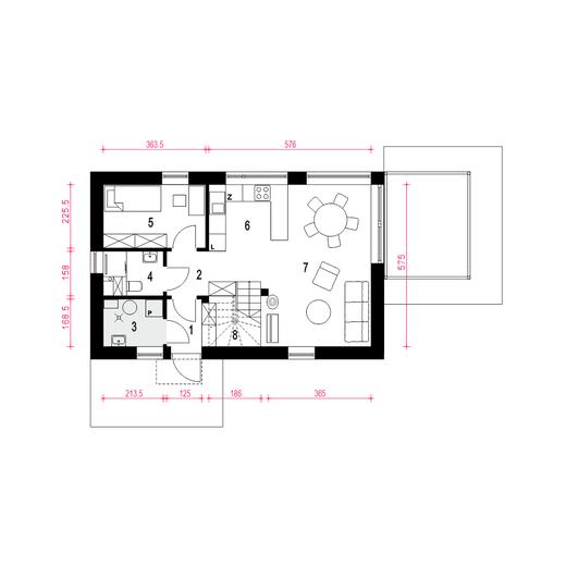 Ada II bez garażu [B]