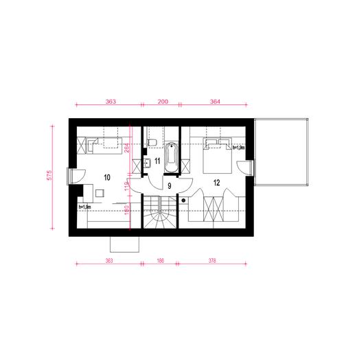 Ada II bez garażu [B]