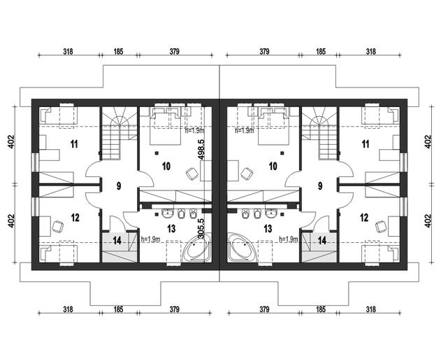 Gajówka bez garażu [B-BL2]
