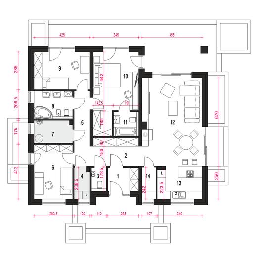 Klara PV bez garażu [B]