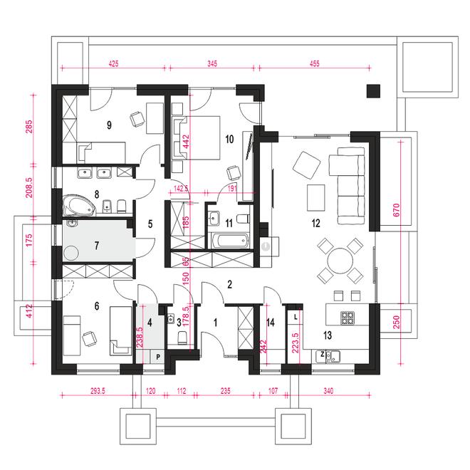 Klara PV bez garażu [B]