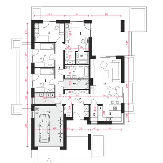 Klara V z garażem 1-st. [A]