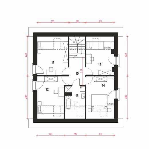 Wawrzyn z garażem 1-st. [A]