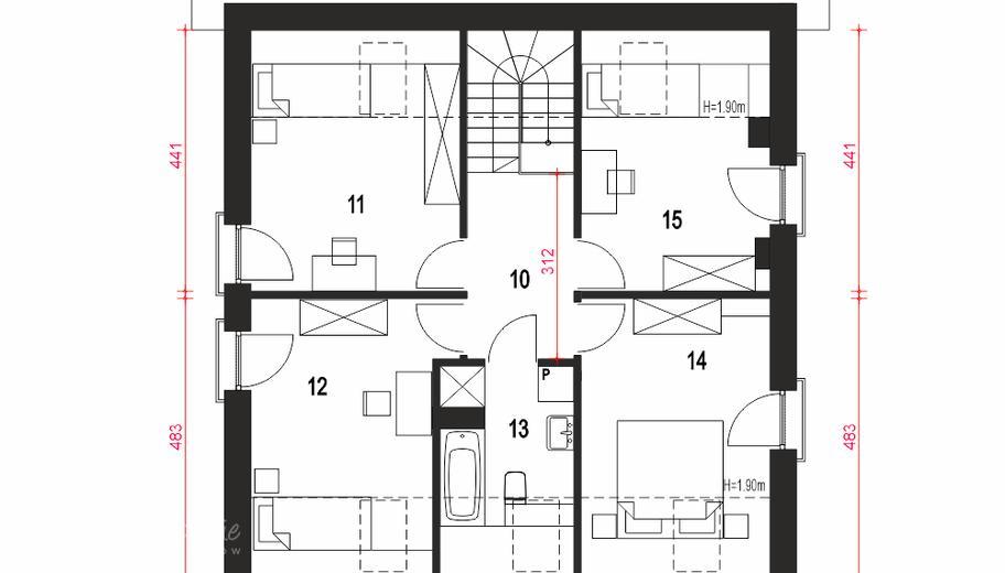 Wawrzyn z garażem 1-st. [A]