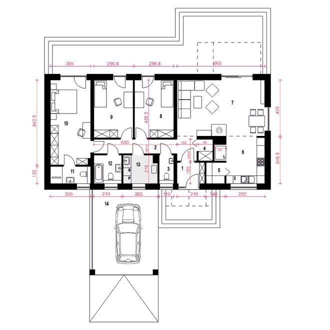 Złota z wiatą [A1]