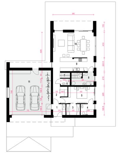 Wygodny z garażem 2-st. [A1]