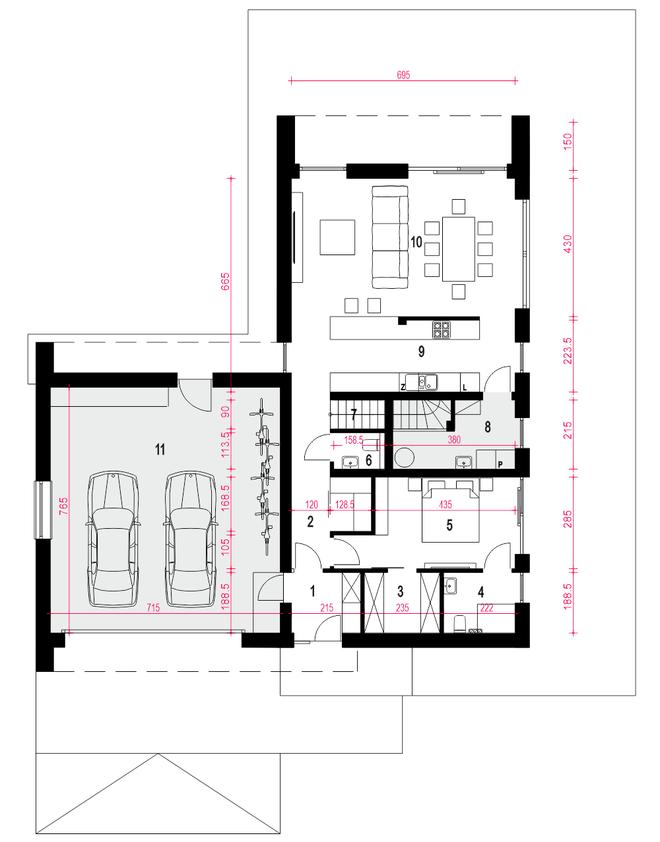 Wygodny z garażem 2-st. [A1]