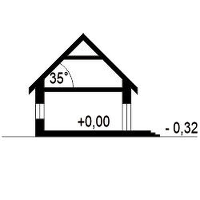 Aida z garażem 1-st. [A-BL]
