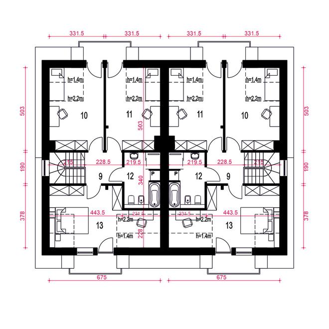 Aida z garażem 1-st. [A-BL]