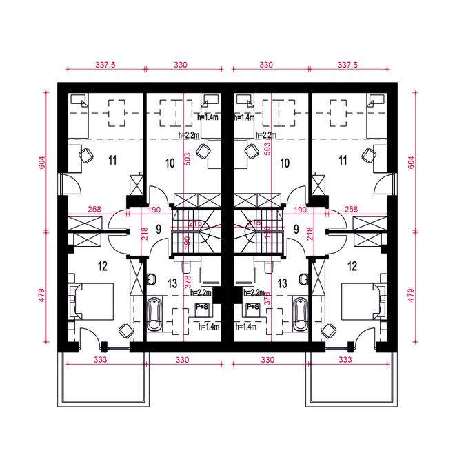 Aria z garażem 1-st. [A-BL]