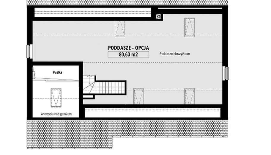 Projekt domu E-243b