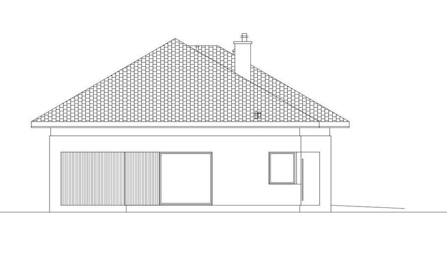 Projekt domu EG-106 wariant I