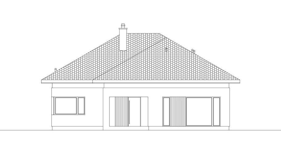 Projekt domu EG-106 wariant I