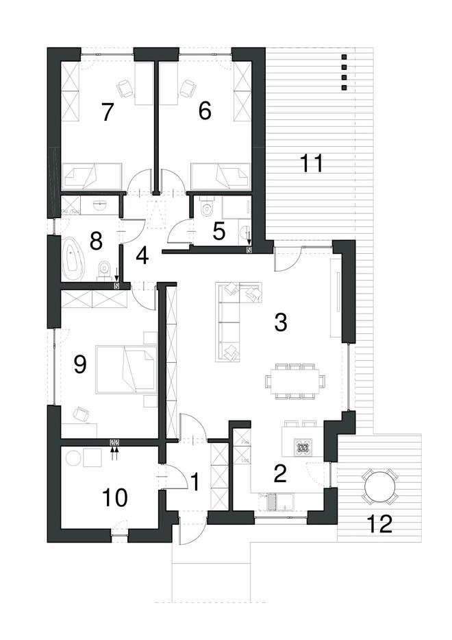 Projekt domu EG-109 wariant I