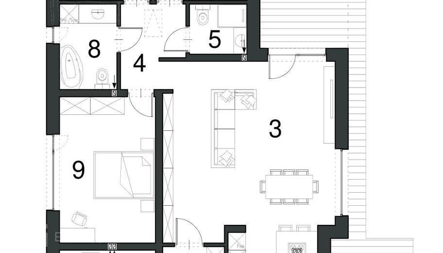 Projekt domu EG-109 wariant I
