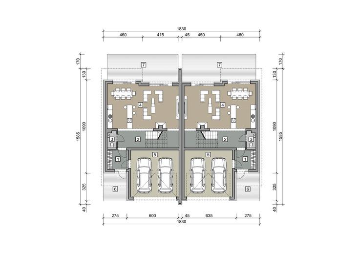 Eko-Park  (dwulokalowy / bliźniak)