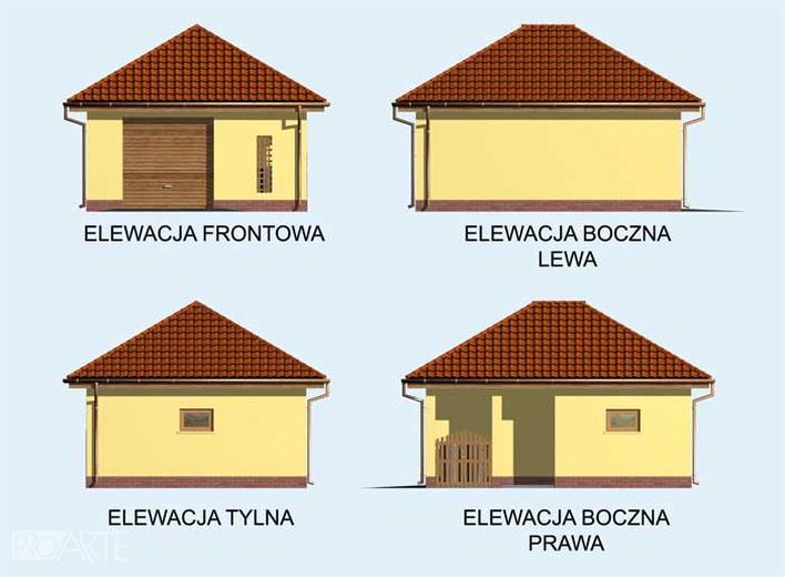 Garaż / Budynek gospodarczy G102