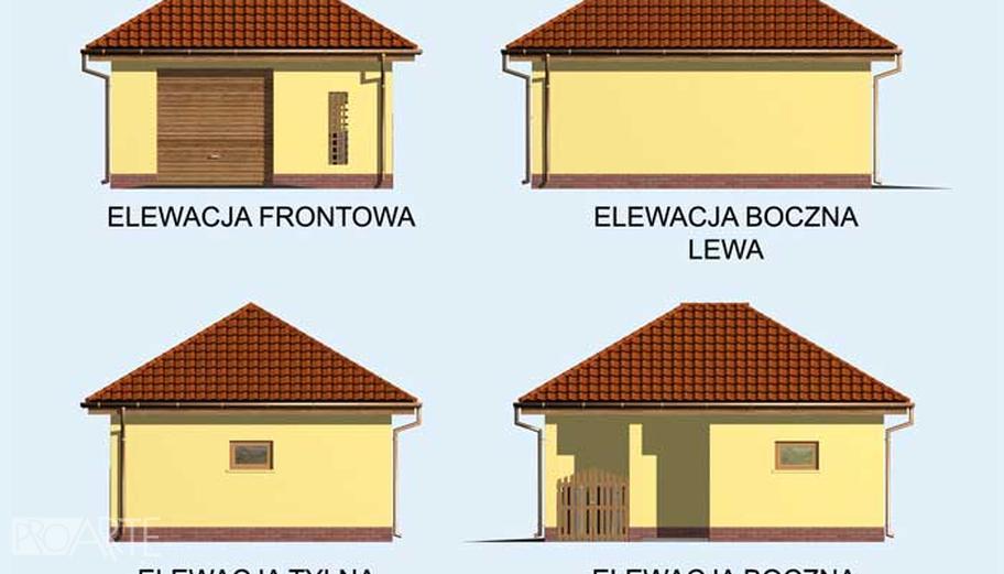Garaż / Budynek gospodarczy G102