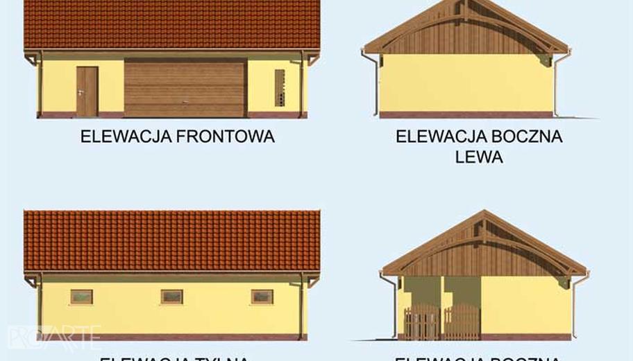 Garaż / Budynek gospodarczy G103