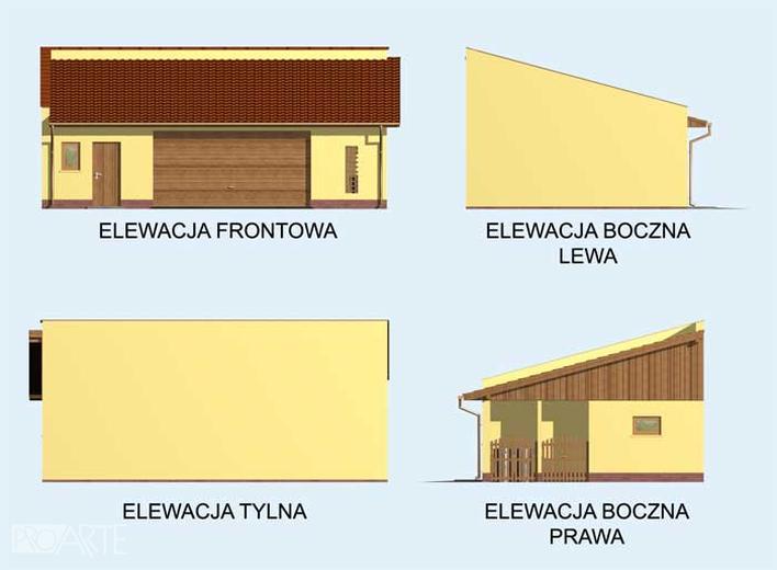 Garaż / Budynek gospodarczy G104