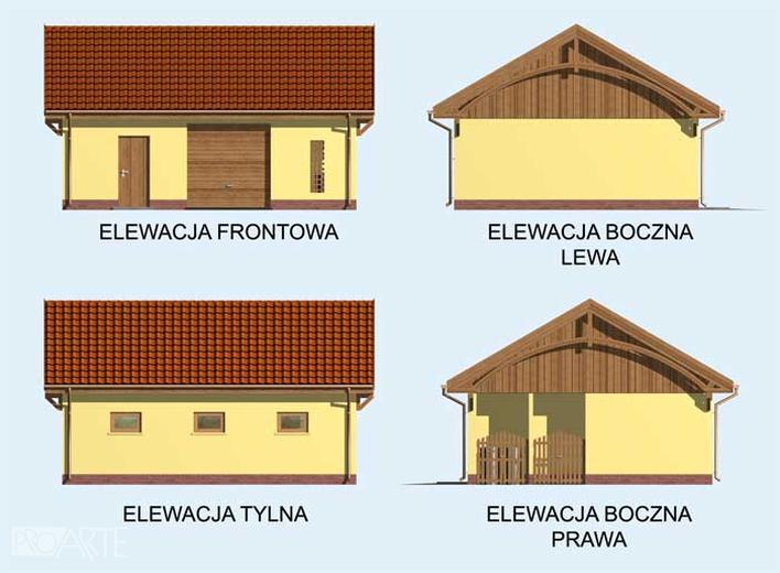Garaż / Budynek gospodarczy G106