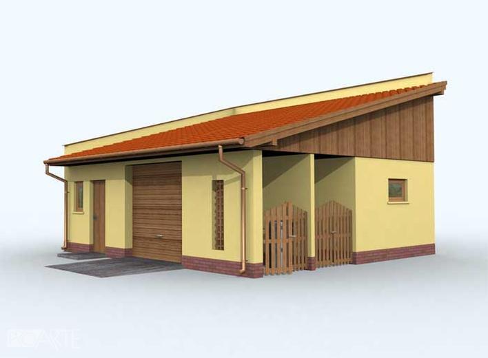 Garaż / Budynek gospodarczy G107