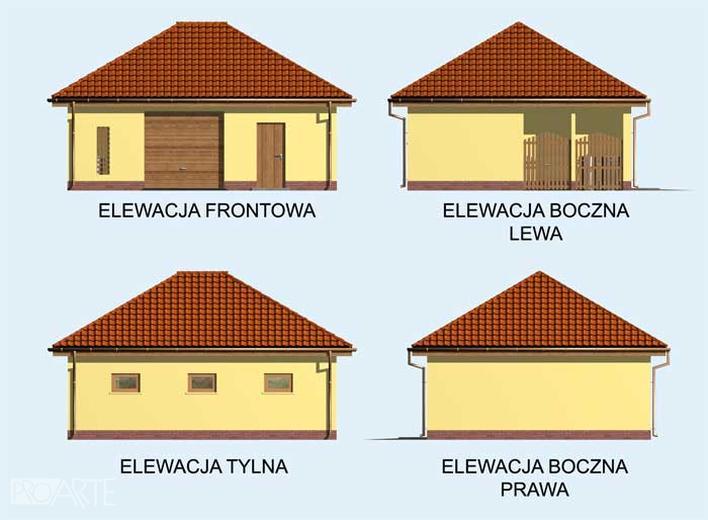 Garaż / Budynek gospodarczy G108