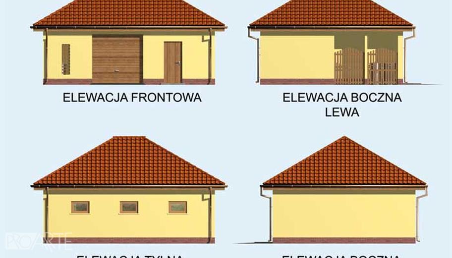 Garaż / Budynek gospodarczy G108