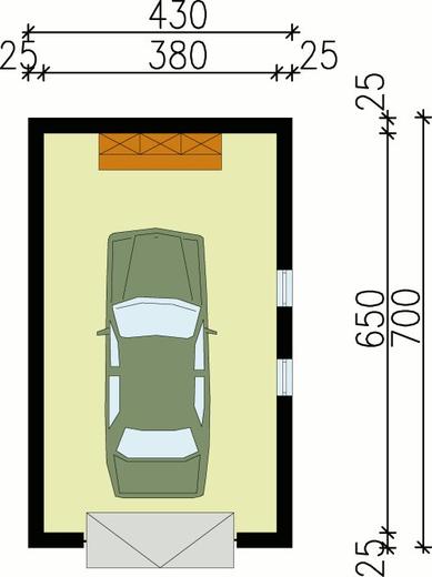 Garaż / Budynek gospodarczy G10