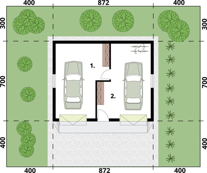 Garaż / Budynek gospodarczy G11