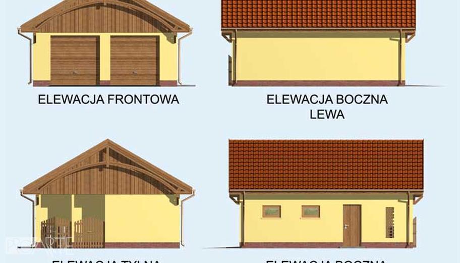 Garaż / Budynek gospodarczy G110