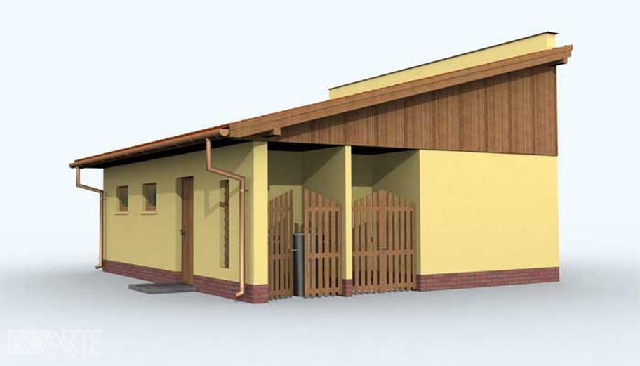 Garaż / Budynek gospodarczy G110