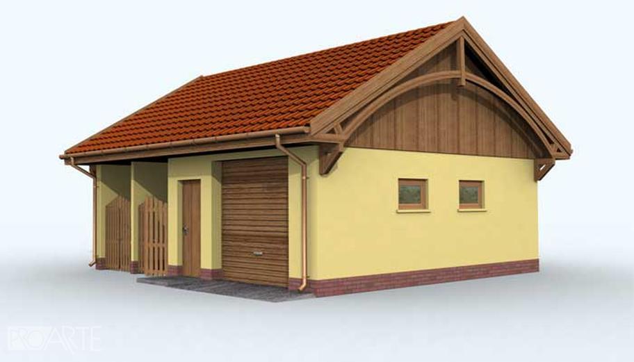 Garaż / Budynek gospodarczy G115