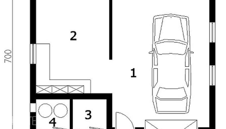 Garaż / Budynek gospodarczy G115