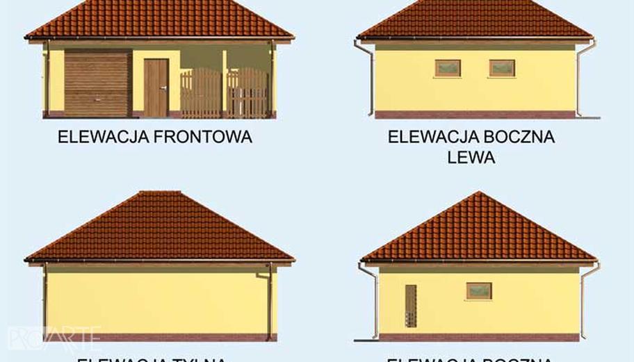 Garaż / Budynek gospodarczy G116
