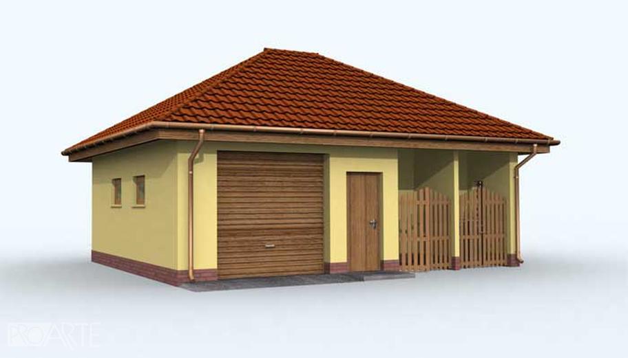 Garaż / Budynek gospodarczy G116