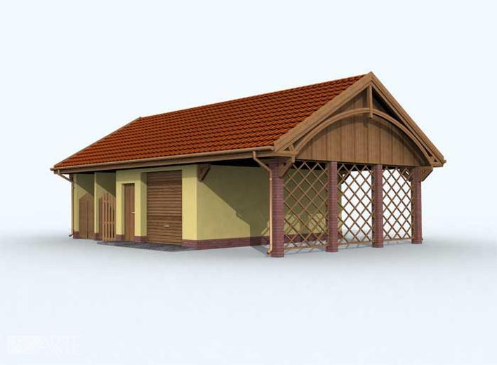 Garaż / Budynek gospodarczy G118