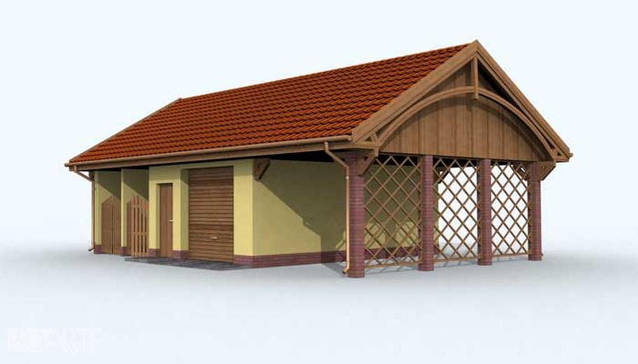 Garaż / Budynek gospodarczy G118